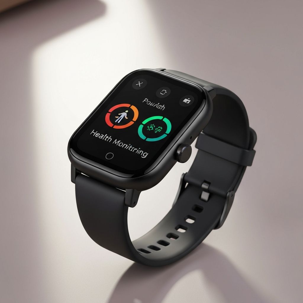 Smartwatch Fitness com Monitor Cardíaco